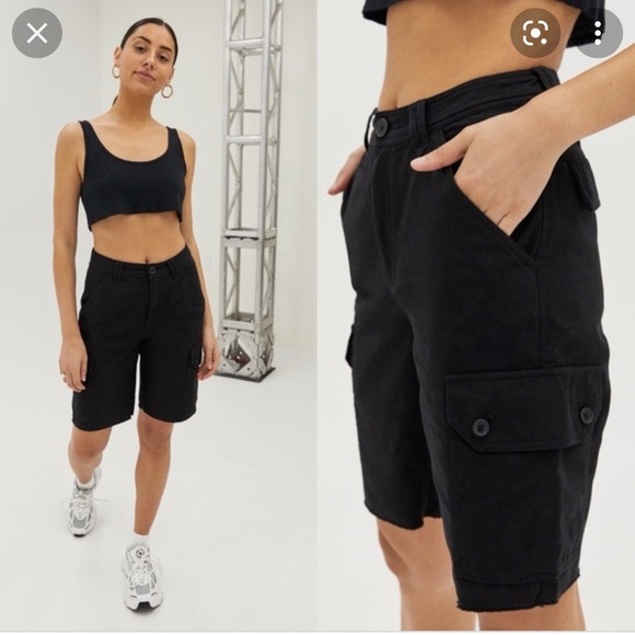 TNA DAYTON SHORTS (black & green) - Picture 2 of 6